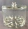 Vintage Clear Glass Sanitary Cheese Preserver