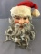 Vintage Paper Mache Santa Claus Head