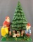 Vintage Celluloid Christmas Tree Decor