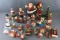 Group of Christmas Ornaments, Statues and more