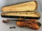 Antonius Stradivarius Cremonensis Violin with Hard Carrying Case