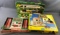 Group of 4 building toys, Stone, rubber and wood