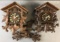 2 Vintage Cuckoo Clocks