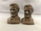 Vintage Abraham Lincoln bookends