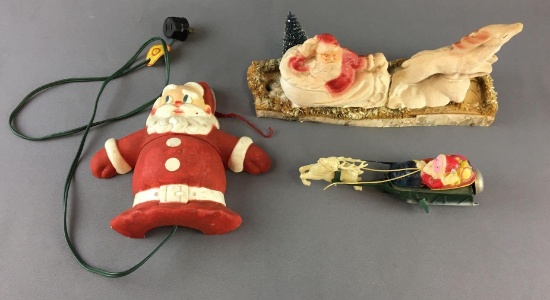 Group of 3 Vintage Christmas Decor