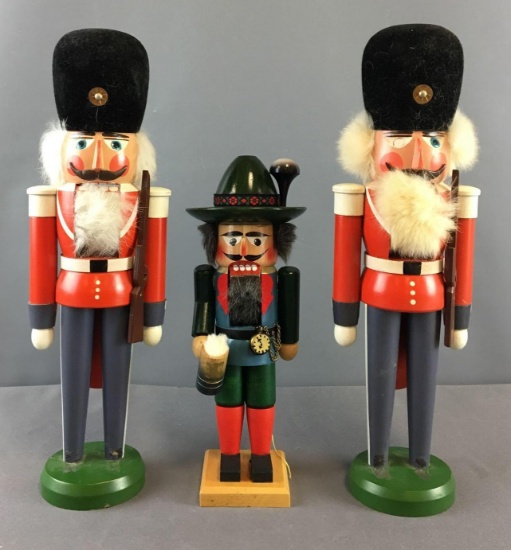 Group of 3 Nutcrackers