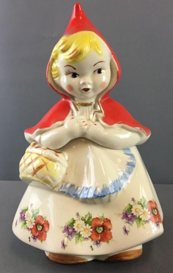 Vintage Hull Little Red Riding Hood Cookie Jar