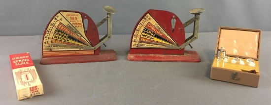 Group of 4 Vintage Scales and more