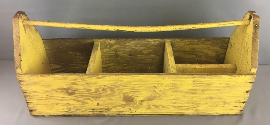 Vintage Wooden Tool Box