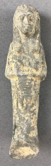 Carved Egyptian figurine