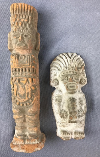 Group of 2 Stone Totems