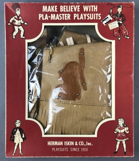 Vintage Pla-Master play suits Child Squaw Costume new in box