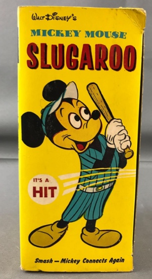 Vintage Mickey Mouse Slugaroo Toy In Original Box
