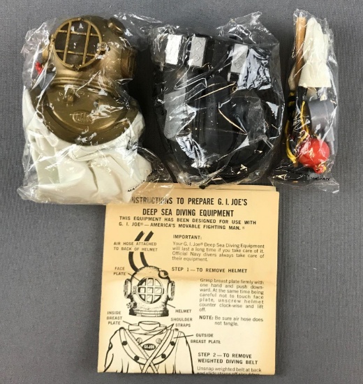 Vintage G I Joe Deep Sea Diving Equipment
