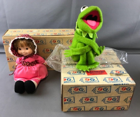 Group of 3 Vintage Fisher Price Toys In Original boxes