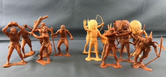 Group of Louis Marx Action Figures