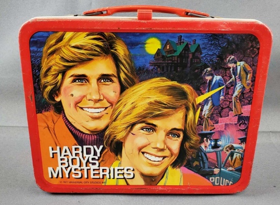 Vintage Hardy Boys Mysteries Metal Lunchbox