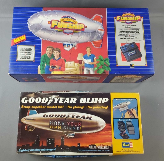 Group of two Blimp Model Kits