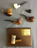 Group of 6 Vintage Tobacco Pipes