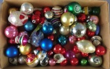 Group of Vintage Glass Christmas Ornaments