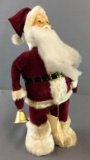 Vintage Battery Operated Bell Ringing Santa