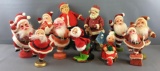 Group of 12 Vintage Santa Claus and more