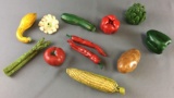 Group of Vintage Ceramic Vegetables