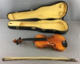 Antonius Stradivarius Cremonensis Violin with Hard Carrying Case