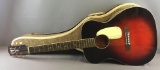 Acoustic Guitar with Hard Carrying Case