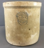 Antique Acorn Wares UHL Pottery Crock