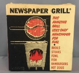 Vintage Newspaper Grill In Original Box