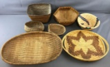 Group of 7 Baskets