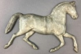 Vintage Tin Horse decor