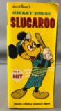Vintage Mickey Mouse Slugaroo Toy In Original Box