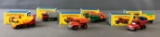 Group of 6 Matchbox Diecast Toy Cars, Heavy Equipment