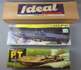 Group of 3 Vintage Model Toy Ships