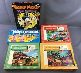 Group of Vintage Disney puzzles and more