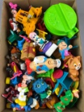 50 plastic toys