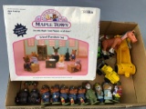 Group of 15 plastic toys