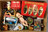 Box lot of miscellaneous vintage toys