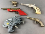 Group of 5 Vintage toy shooters