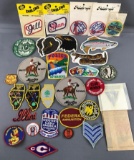 Group of 34 patches