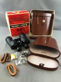 Group of 3 Vintage Bausch and Lomb binoculars