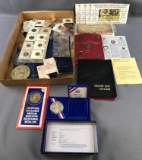 Mixed group collector coins, commemorative coins and more