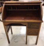 Antique Child rolltop desk