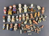 Group of Vintage Kewpie, Frozen Charlotte Dolls and more