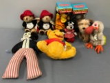 Group of Vintage plush and toys
