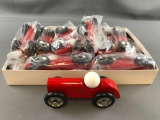 Group of 10 vintage Vilac toy cars