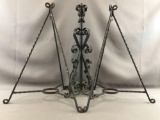Group of 3 candle stick/stands