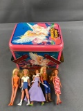 Vintage She-Ra tin box containing Glamour Gals